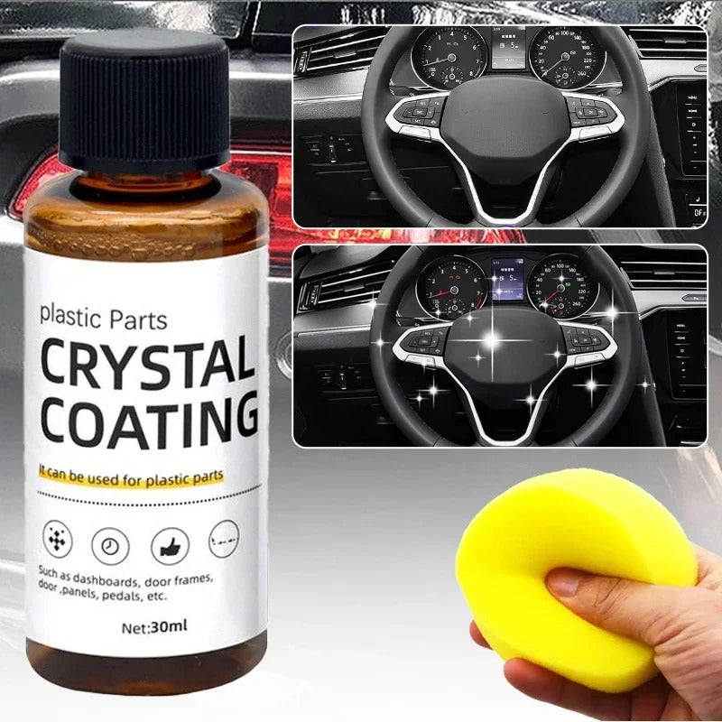 New Edition 2025 Plastic Crystal Coating Restorer for Car & Bike 30ml