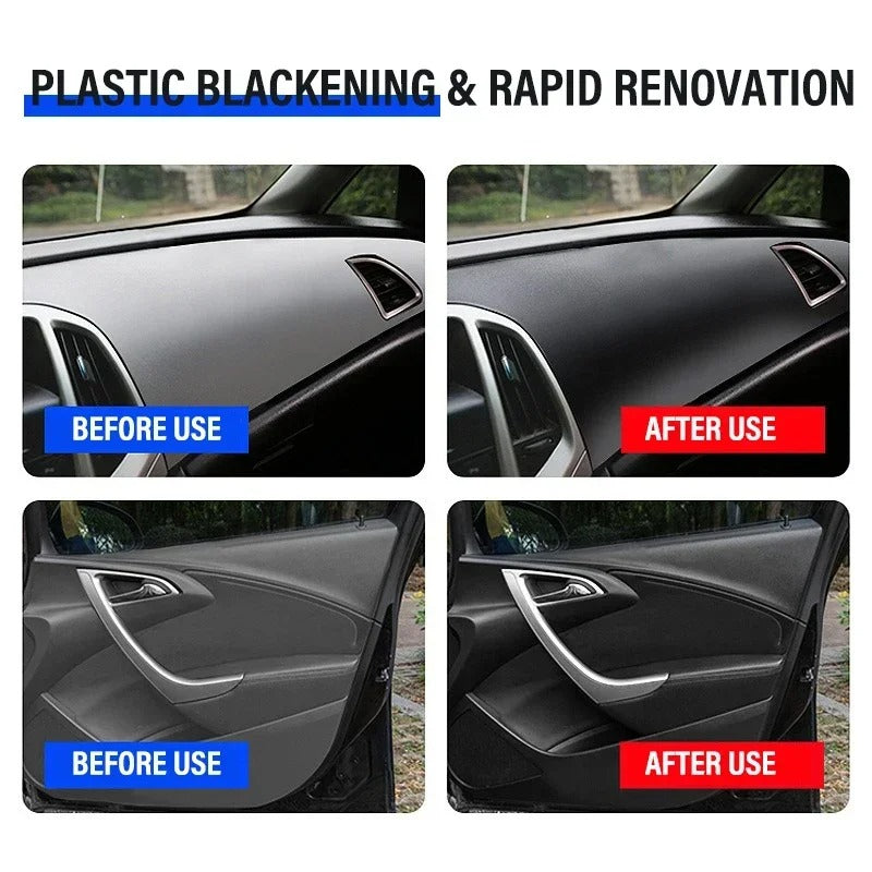 New Edition 2025 Plastic Crystal Coating Restorer for Car & Bike 30ml