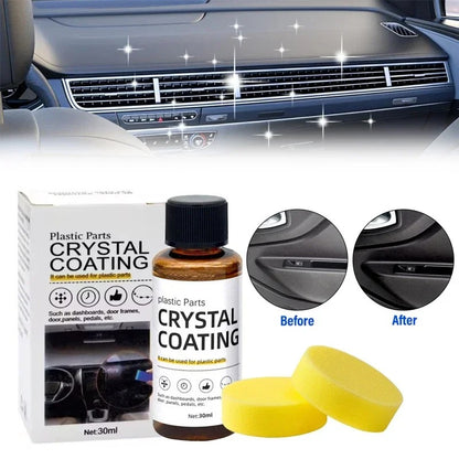 New Edition 2025 Plastic Crystal Coating Restorer for Car & Bike 30ml