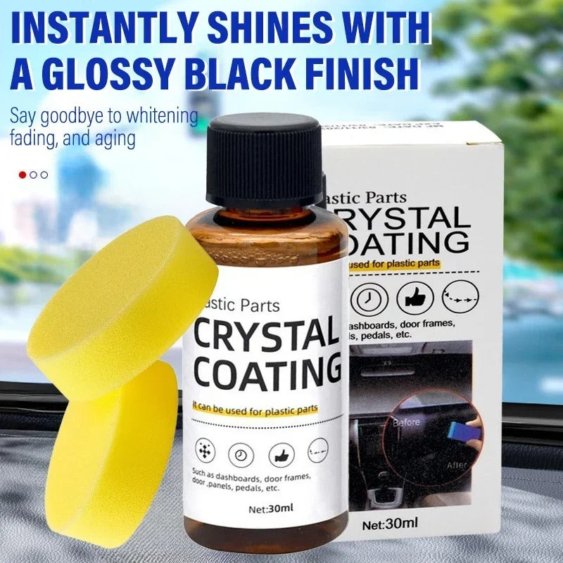 New Edition 2025 Plastic Crystal Coating Restorer for Car & Bike 30ml