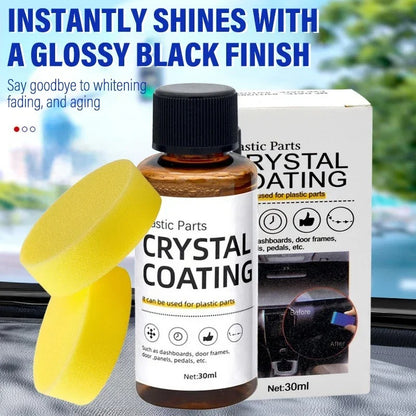 New Edition 2025 Plastic Crystal Coating Restorer for Car & Bike 30ml